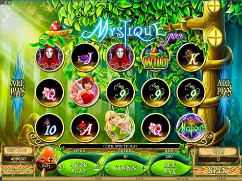 Бесплатный онлайн игровой автомат Mystique Grove (Таинственная Роща)